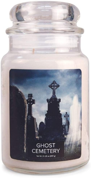 Village Candle Ghost Cemetery 602 g - 2 Docht